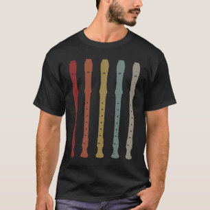 Vintage Flute Recorder T-Shirt