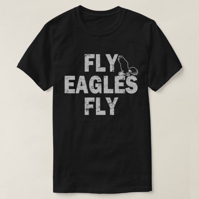 Vintage Fly Eagles Fly2 T-Shirt (Design Front)