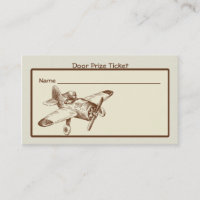 Vintage Flyer Raffle Tickets