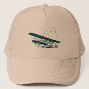 Vintage Flying Boat Trucker Hat