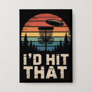 Vintage Flying Disc Golf I'd Hit That Funny Golfer