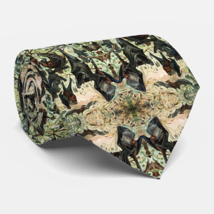 Vintage flying fox bat tie