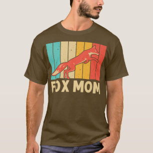 Vintage Fo Design For Mom Grandma Women Aunt Wild  T-Shirt