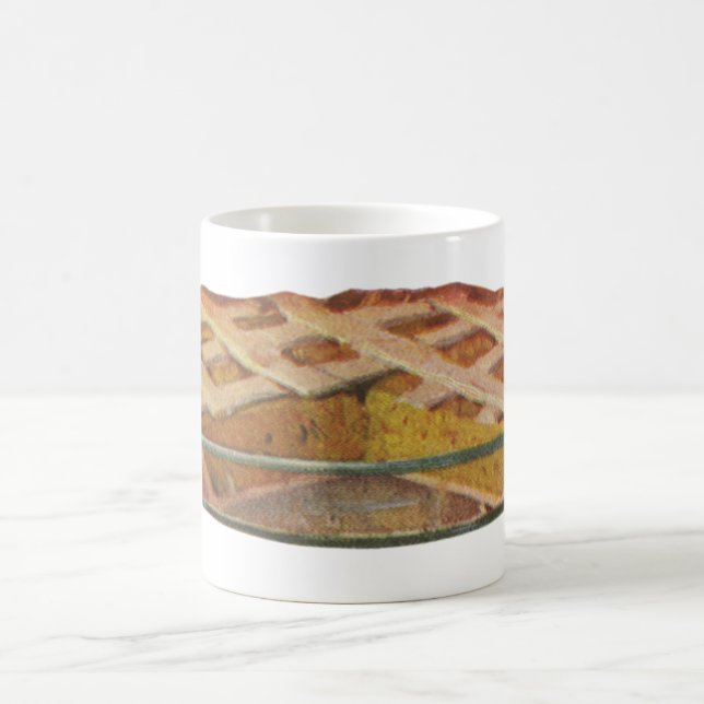 Vintage Foods, Dessert, Thanksgiving Pumpkin Pie Coffee Mug (Center)