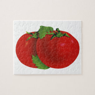Vintage Foods, Organic Red Ripe Heirloom Tomato Jigsaw Puzzle