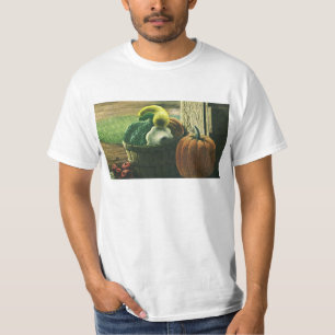 Vintage Foods, Winter Squash, Pumpkin and Apples T-Shirt