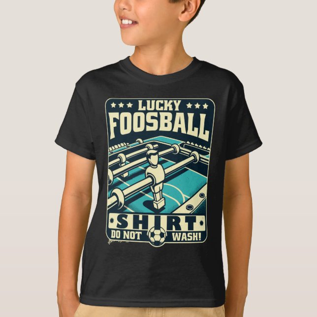Vintage Foosball Lucky Foosball Shirt (Front)