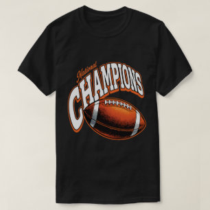 Vintage Football Champions Retro Sports Design T-Shirt