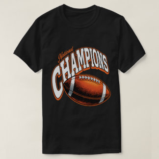 Vintage Football Champions Retro Sports Design T-Shirt