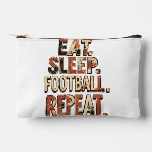 Vintage Football Fan Design Retro Soccer Graphic Accessory Pouch