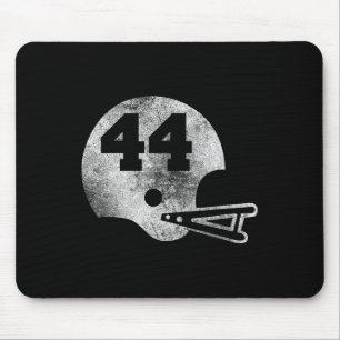 Vintage Football Jersey Number 44 Player Number Mouse Pad