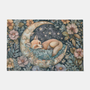 Vintage Forest Animals Floral William Morris  Doormat