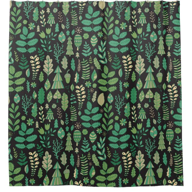 Vintage Forest Floral Seamless Design (Front)