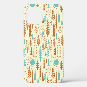 Vintage Forest: Timeless Natural Pattern. iPhone 12 Case