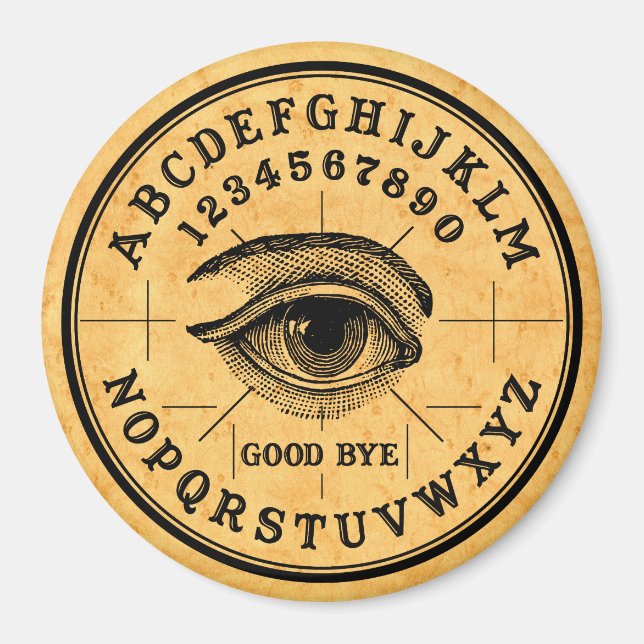 Vintage Fortune Telling Psychic Eye Magnet (Front)