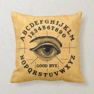 Vintage Fortune Telling Psychic Eye Throw Pillow