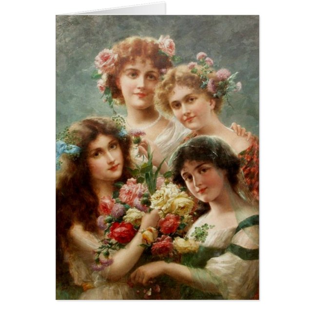 Vintage - Four Ladies of Yesteryear, (Front)
