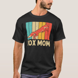 Vintage Fox For Mom Grandma Women Aunt Wild Fox T-Shirt