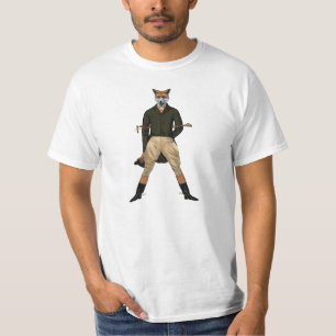 vintage fox hunting tshirt