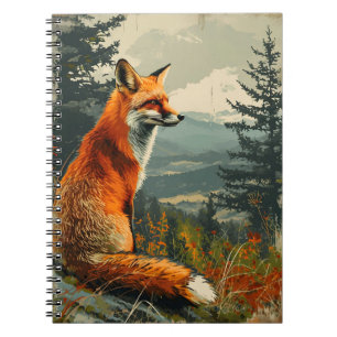 Vintage Fox: Timeless Wildlife Charm Notebook