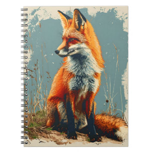 Vintage Fox: Timeless Wildlife Charm Notebook