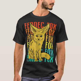 Vintage Foxes Fennec Fox T-Shirt