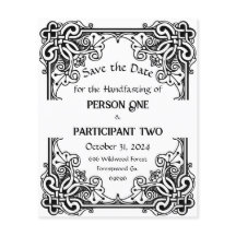 Vintage Frame Handfasting or Wedding Custom