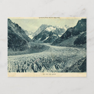 Vintage France Chamonix Mont Blanc Postcard