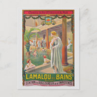 Vintage France French Spa Hot Springs Travel