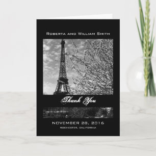 Vintage France Paris Marshal's Lyautey Tomb Thank You Card