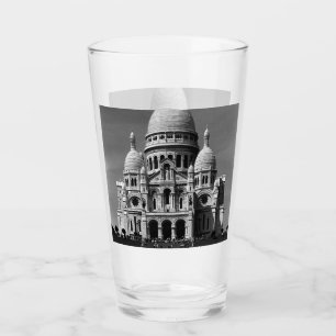 Vintage France Paris Sacre Coeur Basilica Glass