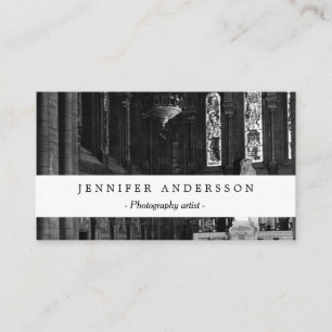 Vintage France Paris sacre Coeur virgin chapel Business Card