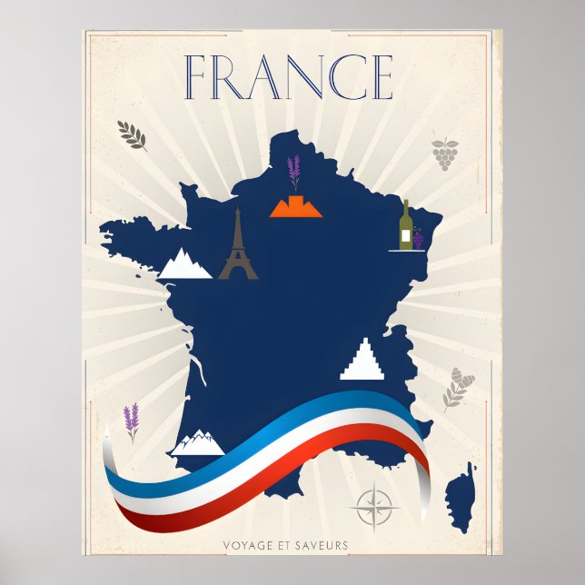 Vintage France Poster (Front)