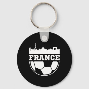 Vintage France Soccer Shirt Gift For Players - Foo Keychain