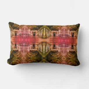 Vintage France Versailles palace mirrors gallery T Lumbar Pillow