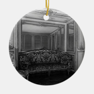 Vintage France Versailles palace Mme Barry's room Ceramic Ornament