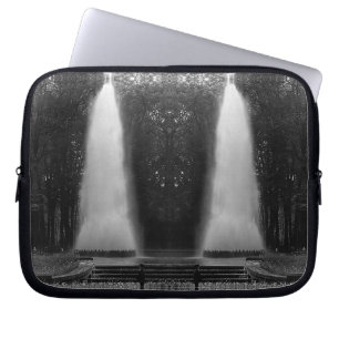 Vintage France Versailles palace obelisk fontain M Laptop Sleeve