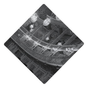 Vintage France Versailles palace opera house Mouse Graduation Cap Topper