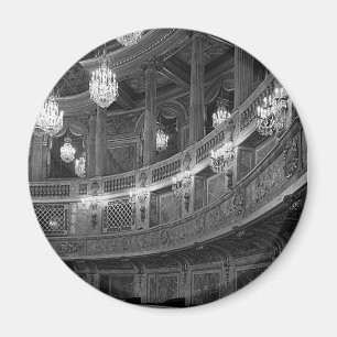 Vintage France Versailles palace opera house Mouse Magnet