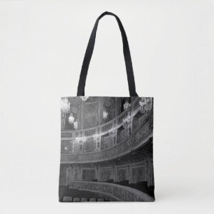 Vintage France Versailles palace opera house Tote Bag