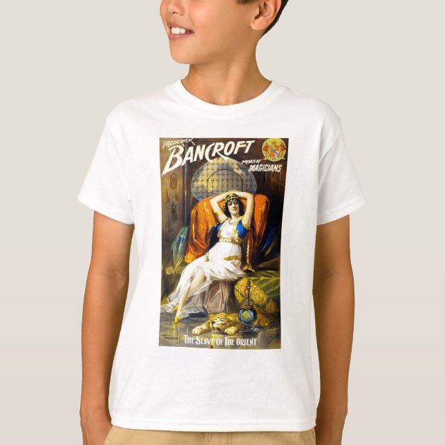 Vintage Frederick Bancroft Prince of Magicians T-Shirt (Front)