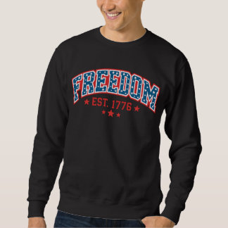 Vintage Freedom 1776 Patriotic Arch American Herit Sweatshirt