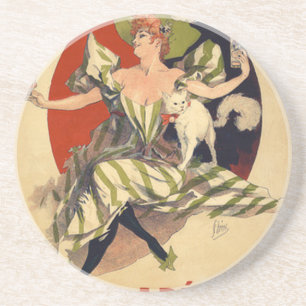 Vintage French Advertisement Coaster