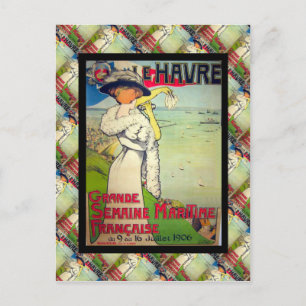 Vintage French advertising, Le Havre Postcard