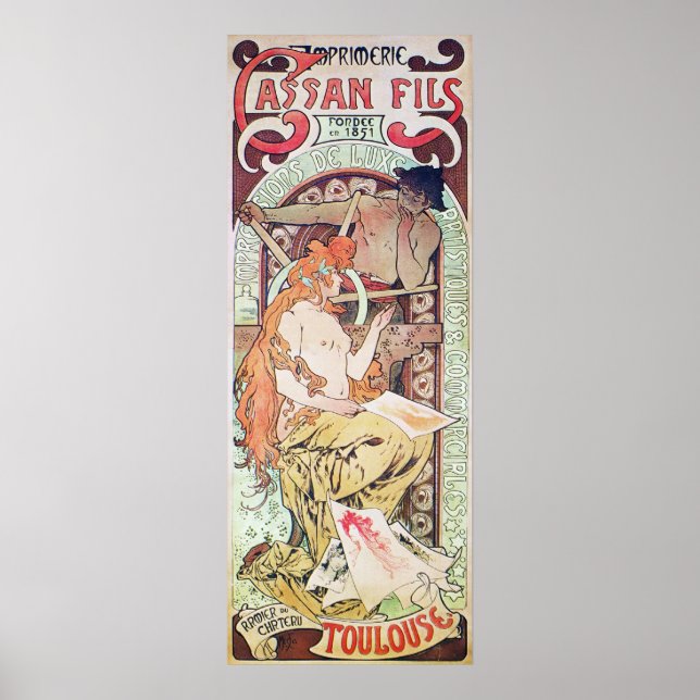 Vintage French Art Poster (Front)