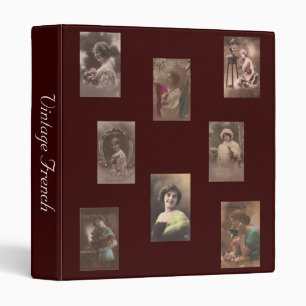 Vintage French Binder