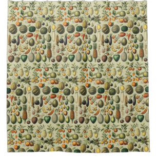 Vintage French Botanical Fruit Poster Art
