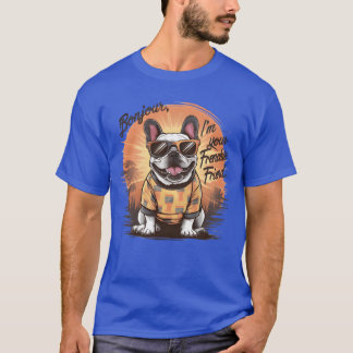 Vintage French Buldog friend funny T-Shirt