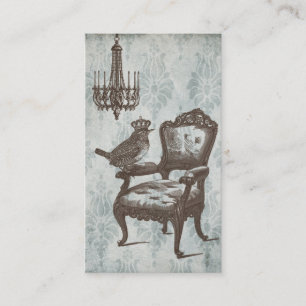 Vintage French business card