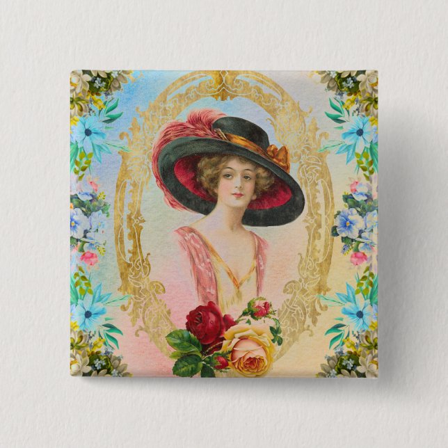 Vintage French Button (Front)